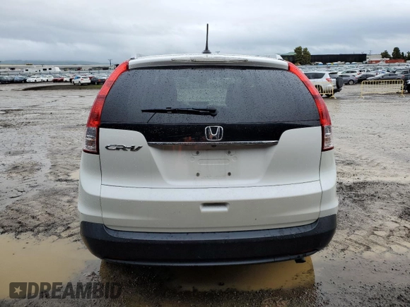 2012 Honda CR-V EX-L with VIN 5J6RM3H74CL030145, listed as a Copart auction lot 49293665 with 165,408 mi miles and Salvage Title. Bid and sale history available at carsss.com. Image 6.