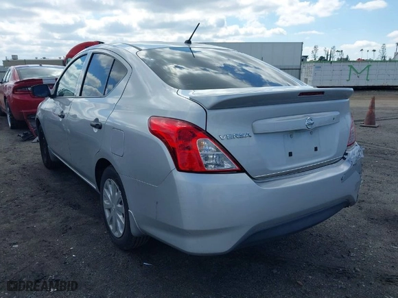 2017 Nissan Versa Sedan SV with VIN 3N1CN7AP2HL845274, listed as a IAAI auction lot 41740717 with 46,288 mi miles. Bid and sale history available at carsss.com. Image 3.