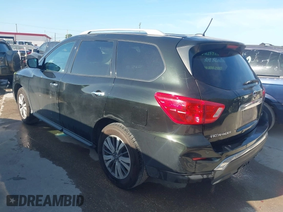 2018 Nissan Pathfinder SL with VIN 5N1DR2MN8JC625458, listed as a IAAI auction lot 42632794 with 182,317 mi miles and . Bid and sale history available at DreamBid. Image 3.