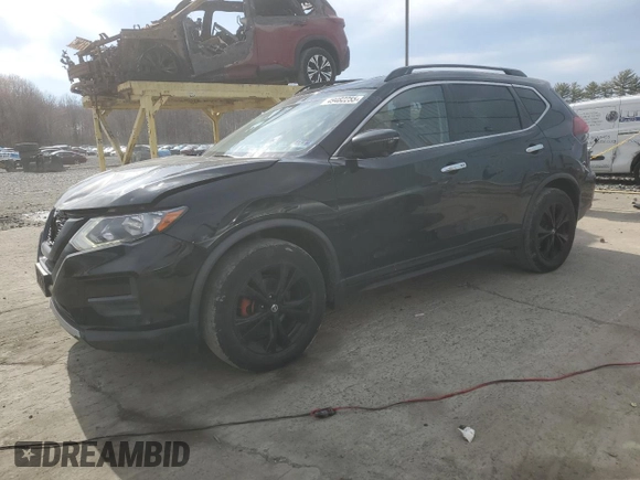 2019 Nissan Rogue SV with VIN JN8AT2MV1KW392634, listed as a Copart auction lot 49482255 with 148,911 mi miles and Salvage Title. Bid and sale history available at carsss.com. Image 1.