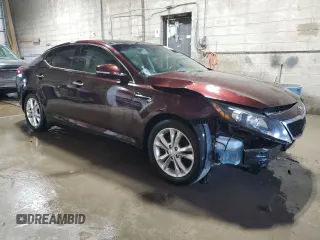 2013 Kia Optima EX with VIN 5XXGN4A7XDG186170, listed as a Copart auction lot 56256065 with 112,866 mi miles and Clean title. Bid and sale history available at DreamBid. Image 4.