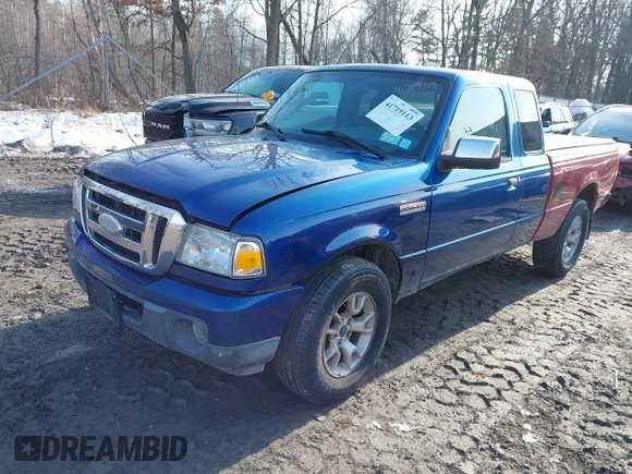 2009 Ford Ranger XL with VIN 1FTZR15EX9PA69399, listed as a IAAI auction lot 41719113 with 183,838 mi miles. Bid and sale history available at carsss.com. Image 2.