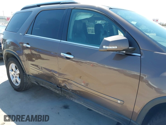 2009 GMC Acadia SLT2 z VIN 1GKEV33D89J145340, wystawiony jako IAAI lot #41695101 z przebiegiem 203 412 mil mil oraz . Historia ofert i sprzedaży dostępna na DreamBid. Obrazek 6.