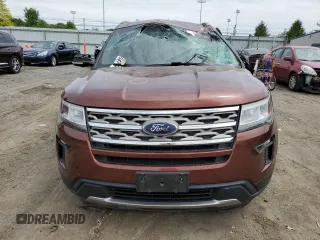 2018 Ford Explorer XLT with VIN 1FM5K8D81JGA11477, listed as a Copart auction lot 58386475 with 93,818 mi miles and Salvage title. Bid and sale history available at DreamBid. Image 5.