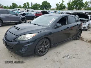 2013 Mazda 3 Mazdaspeed3 Touring with VIN JM1BL1L32D1741309, listed as a Copart auction lot 59997755 with 125,095 mi miles and Salvage title. Bid and sale history available at DreamBid. Image 1.