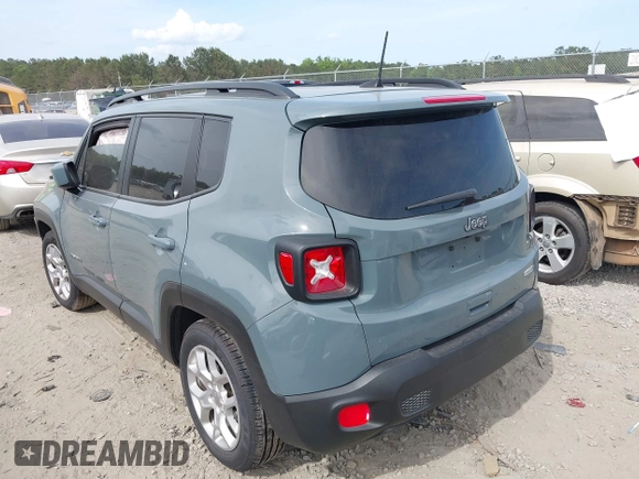 2018 Jeep Renegade Latitude с VIN ZACCJABB0JPH61945, выставлен на аукционе IAAI как лот 42165795 с пробегом Не указан миль и . История ставок и продаж доступна на DreamBid. Изображение 3.