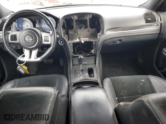 2013 Chrysler 300 SRT-8 with VIN 2C3CCAFJ7DH567824, listed as a Copart auction lot 89155475 with 147,159 mi miles and Salvage Title. Bid and sale history available at DreamBid. Image 8.