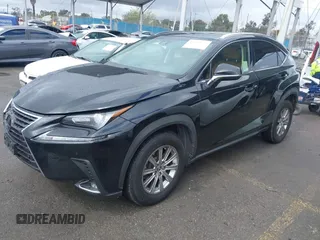 2019 Lexus NX with VIN JTJYARBZ7K2123296, listed as a IAAI auction lot 41760518 with 106,860 mi miles. Bid and sale history available at carsss.com. Image 2.