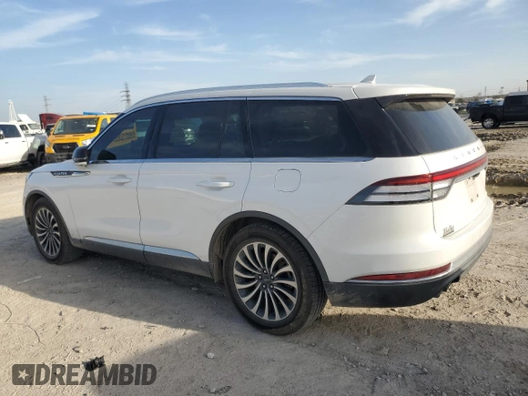 2020 Lincoln Aviator Reserve with VIN 5LM5J7WC1LGL27010, listed as a Copart auction lot 48890555 with 95,874 mi miles and Clean title. Bid and sale history available at DreamBid. Image 2.