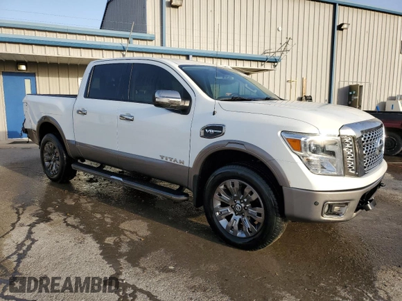 2017 Nissan Titan SV z VIN 1N6AA1E53HN537209, wystawiony jako Copart lot #82431934 z przebiegiem 119 148 mil mil oraz Szkoda całkowita • Salvage title. Historia ofert i sprzedaży dostępna na DreamBid. Obrazek 4.