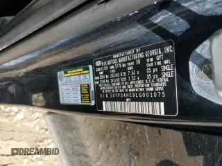 2020 Kia Telluride EX with VIN 5XYP34HC9LG001075, listed as a Copart auction lot 46814085 with 95,428 mi miles and Salvage Title. Bid and sale history available at DreamBid. Image 13.