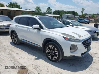 2019 Hyundai Santa Fe Limited z VIN 5NMS5CAA1KH136238, wystawiony jako IAAI lot #42314285 z przebiegiem 74 606 mil mil oraz . Historia ofert i sprzedaży dostępna na DreamBid. Obrazek 1.
