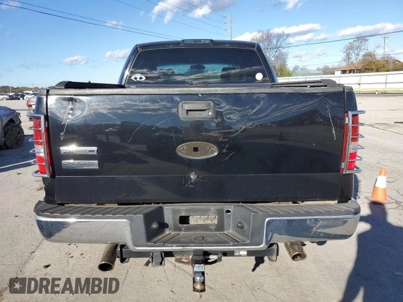 2006 Ford F-150 XLT with VIN 1FTRW14W46KC69965, listed as a Copart auction lot 81639584 with 208,013 mi miles and Salvage Title. Bid and sale history available at carsss.com. Image 6.