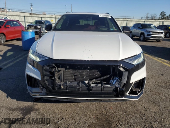 2022 Audi SQ8 Prestige z VIN WA1CWBF16ND026457, wystawiony jako Copart lot #84327434 z przebiegiem 24 770 mil mil oraz Szkoda całkowita • Salvage title. Historia ofert i sprzedaży dostępna na DreamBid. Obrazek 5.