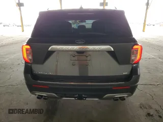 2020 Ford Explorer Platinum with VIN 1FM5K8HC8LGA41089, listed as a Copart auction lot 45485495 with 45,237 mi miles and Salvage Title. Bid and sale history available at carsss.com. Image 6.