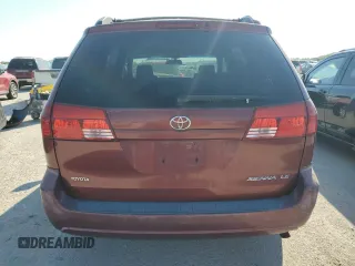2004 Toyota Sienna CE with VIN 5TDZA23C34S132033, listed as a Copart auction lot 74268894 with 156,065 mi miles and Salvage Title. Bid and sale history available at carsss.com. Image 6.