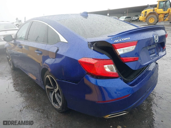 2018 Honda Accord Sedan Sport 1.5T with VIN 1HGCV1F36JA074736, listed as a IAAI auction lot 41784715 with 125,964 mi miles. Bid and sale history available at carsss.com. Image 3.