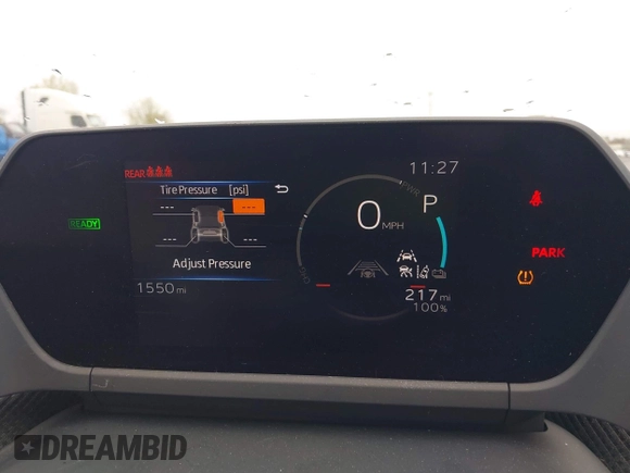 2024 Toyota bZ4X XLE z VIN JTMABACA6RA079545, wystawiony jako IAAI lot #42013641 z przebiegiem 1 550 mil mil oraz . Historia ofert i sprzedaży dostępna na DreamBid. Obrazek 7.