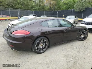 2015 Porsche Panamera 4 with VIN WP0AA2A73FL002308, listed as a Copart auction lot 51552894 with 0 mi miles and Salvage Title. Bid and sale history available at carsss.com. Image 3.