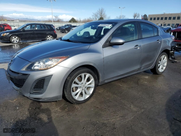 2011 Mazda Mazda3 i Touring with VIN JM1BL1VF1B1470957, listed as a Copart auction lot 46698445 with NaN miles and Salvage Title. Bid and sale history available at carsss.com. Image 1.