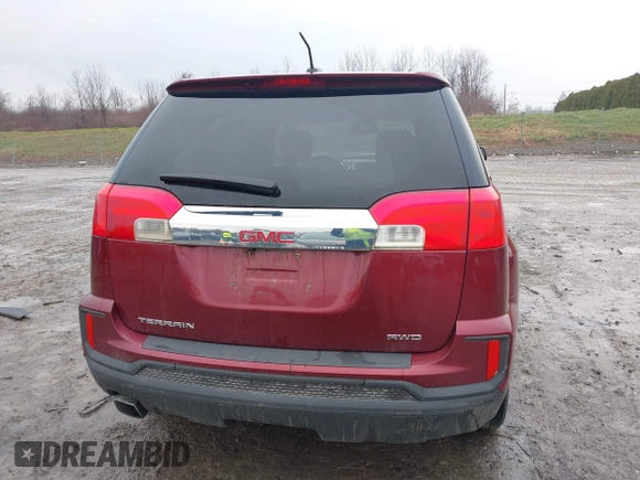 2017 GMC Terrain SLE with VIN 2GKFLSEK0H6190882, listed as a IAAI auction lot 42001517 with 141,592 mi miles. Bid and sale history available at carsss.com. Image 16.