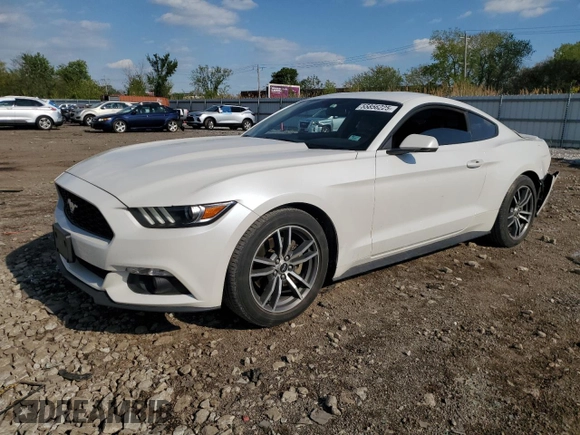 2017 Ford Mustang EcoBoost with VIN 1FA6P8TH6H5356916, listed as a Copart auction lot 55856225 with 83,358 mi miles and Salvage title. Bid and sale history available at DreamBid. Image 1.