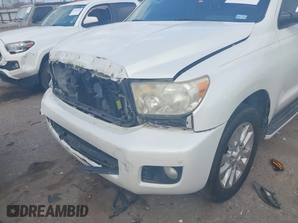 2010 Toyota Sequoia Platinum with VIN 5TDYY5G19AS029924, listed as a IAAI auction lot 41517560 with 166,752 mi miles. Bid and sale history available at carsss.com. Image 6.
