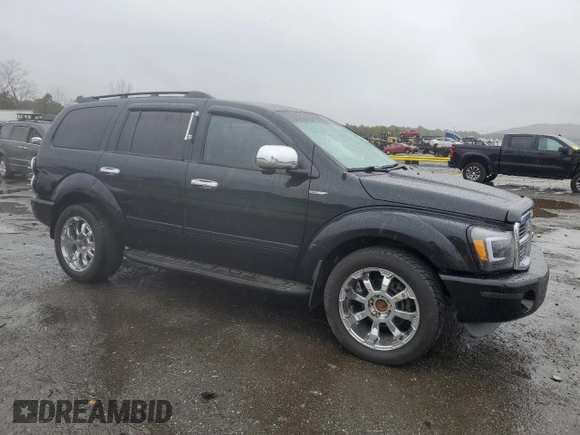 2005 Dodge Durango SLT z VIN 1D4HB48D35F590276, wystawiony jako Copart lot #51134845 z przebiegiem 186 604 mil mil oraz Szkoda całkowita • Salvage title. Historia ofert i sprzedaży dostępna na DreamBid. Obrazek 4.
