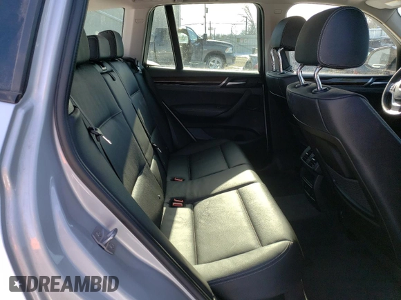 2015 BMW X3 xDrive28i with VIN 5UXWX9C51F0D50510, listed as a Copart auction lot 41821105 with 111,786 mi miles and Salvage Title. Bid and sale history available at carsss.com. Image 11.