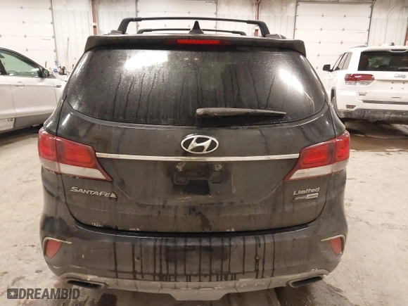 2017 Hyundai Santa Fe Limited Ultimate with VIN KM8SRDHF7HU250723, listed as a IAAI auction lot 41401876 with 157,432 mi miles. Bid and sale history available at carsss.com. Image 16.
