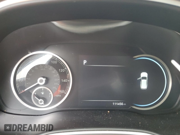 2021 Genesis GV80 with VIN KMUHCESC9MU064855, listed as a Copart auction lot 82593724 with 111,456 mi miles and Salvage title. Bid and sale history available at DreamBid. Image 9.