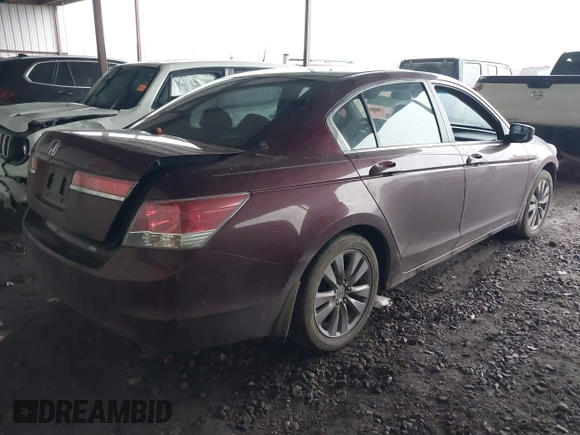 2011 Honda Accord EX with VIN 1HGCP2E76BA013019, listed as a IAAI auction lot 41509644 with 178,487 mi miles and . Bid and sale history available at DreamBid. Image 4.