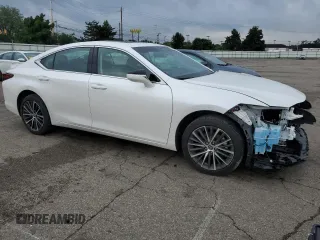 2022 Lexus ES 250 with VIN 58AD11D19NU008822, listed as a Copart auction lot 60647625 with 38,876 mi miles and Salvage title. Bid and sale history available at DreamBid. Image 4.