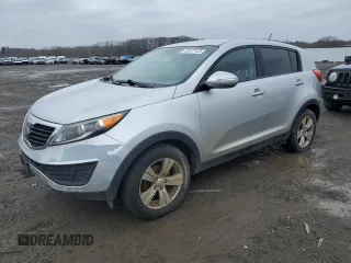 2013 Kia Sportage LX with VIN KNDPB3A20D7479592, listed as a Copart auction lot 53377125 with 164,036 mi miles and Clean Title. Bid and sale history available at carsss.com. Image 1.
