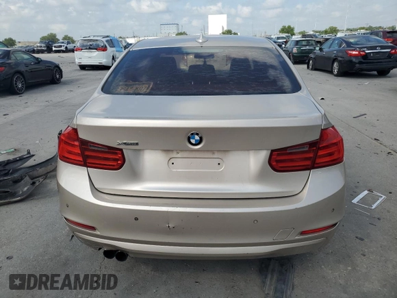 2013 BMW 3 Series 328i xDrive with VIN WBA3B5C59DF595524, listed as a Copart auction lot 60429175 with 111,990 mi miles and Salvage title. Bid and sale history available at DreamBid. Image 6.