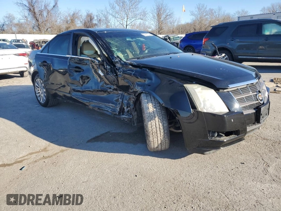 2011 Cadillac CTS Performance with VIN 1G6DJ5ED5B0151624, listed as a Copart auction lot 83851344 with Not Provided miles and Salvage Title. Bid and sale history available at DreamBid. Image 4.