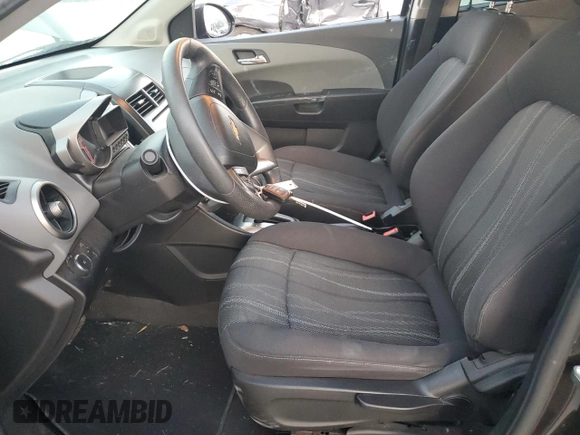 2016 Chevrolet Sonic LT with VIN 1G1JC6SH3G4104723, listed as a Copart auction lot 69206884 with 89,307 mi miles and Salvage Title. Bid and sale history available at carsss.com. Image 7.