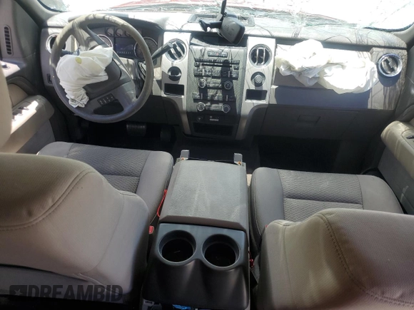2010 Ford F-150 XL with VIN 1FTEW1C8XAFB04716, listed as a Copart auction lot 65761825 with 69,683 mi miles and Salvage title. Bid and sale history available at DreamBid. Image 8.