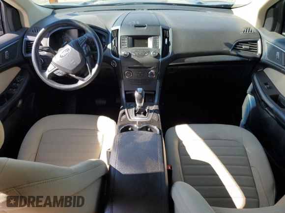 2018 Ford Edge SE с VIN 2FMPK3G99JBB29185, выставлен на аукционе Copart как лот 57826265 с пробегом Не указан миль и Списание • Salvage title. История ставок и продаж доступна на DreamBid. Изображение 8.