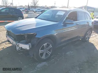2019 Mercedes-Benz GLC with VIN WDC0G4KB6KV195734, listed as a IAAI auction lot 41666697 with NaN miles. Bid and sale history available at carsss.com. Image 21.