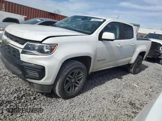 2022 Chevrolet Colorado 2WD Work Truck with VIN 1GCGSBEN0N1153116, listed as a Copart auction lot 49909235 with 50,443 mi miles and Salvage Title. Bid and sale history available at carsss.com. Image 1.