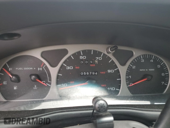 1999 Ford Taurus SE with VIN 1FAFP53U2XA134648, listed as a Copart auction lot 54305325 with 56,794 mi miles and Clean title. Bid and sale history available at DreamBid. Image 9.