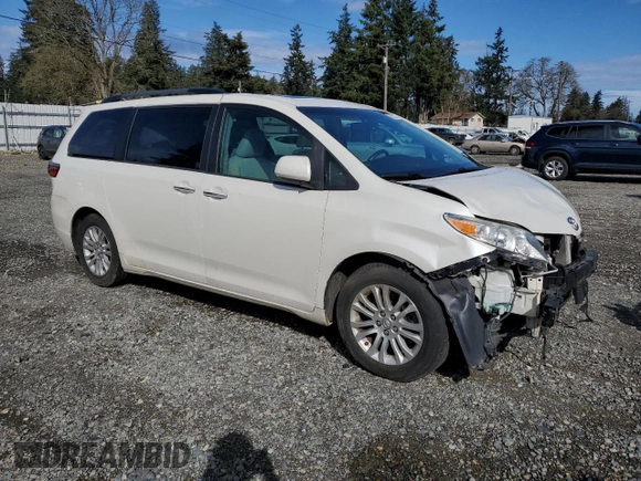 2017 Toyota Sienna XLE Auto Access Seat with VIN 5TDYZ3DC5HS830688, listed as a Copart auction lot 50609255 with 88,954 mi miles and Salvage Title. Bid and sale history available at carsss.com. Image 4.
