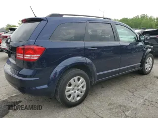 2017 Dodge Journey SE z VIN 3C4PDCAB0HT528351, wystawiony jako Copart lot #54851905 z przebiegiem 72 247 mil mil oraz Szkoda całkowita • Salvage title. Historia ofert i sprzedaży dostępna na DreamBid. Obrazek 3.