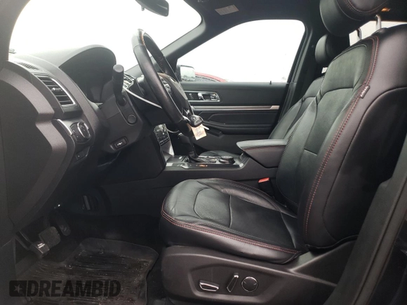 2017 Ford Explorer Sport with VIN 1FM5K8GT1HGC36590, listed as a Copart auction lot 57903645 with 117,237 mi miles and Salvage title. Bid and sale history available at DreamBid. Image 7.