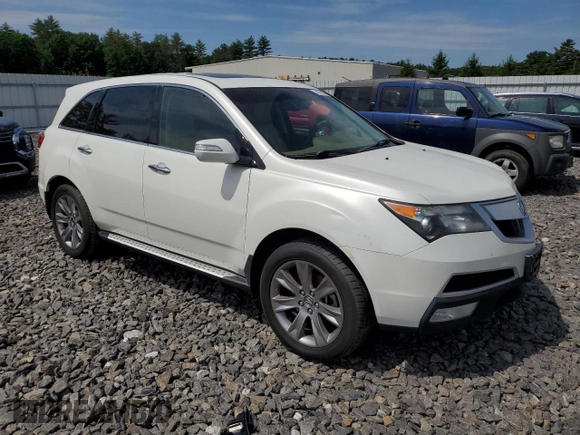 2013 Acura MDX Advance Pkg with VIN 2HNYD2H62DH513953, listed as a Copart auction lot 58642834 with 172,515 mi miles and Clean Title. Bid and sale history available at carsss.com. Image 4.