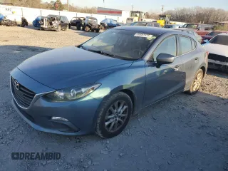 2016 Mazda 3 i Sport with VIN 3MZBM1U70GM304685, listed as a Copart auction lot 46882935 with 132,296 mi miles and Salvage Title. Bid and sale history available at DreamBid. Image 1.