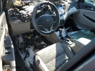 2018 Hyundai Tucson SEL with VIN KM8J33A48JU620700, listed as a Copart auction lot 46271185 with 0 mi miles and Salvage Title. Bid and sale history available at carsss.com. Image 8.