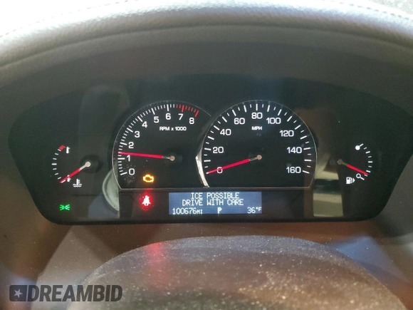 2008 Cadillac SRX RWD z VIN 1GYEE637280210642, wystawiony jako Copart lot #44681345 z przebiegiem 100 676 mil mil oraz Szkoda całkowita • Salvage title. Historia ofert i sprzedaży dostępna na DreamBid. Obrazek 9.