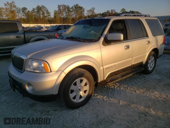 2004 Lincoln Navigator Luxury with VIN 5LMFU27R54LJ13826, listed as a Copart auction lot 74139834 with 167,370 mi miles and Salvage Title. Bid and sale history available at carsss.com. Image 1.